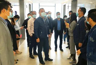 广东省人力资源和社会保障厅副厅长一行莅临科锐国际东莞分公司视察指导
