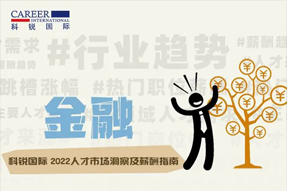 金融 | 2022人才市场洞察及薪酬指南