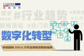 数字化转型 | 2022人才市场洞察及薪酬指南